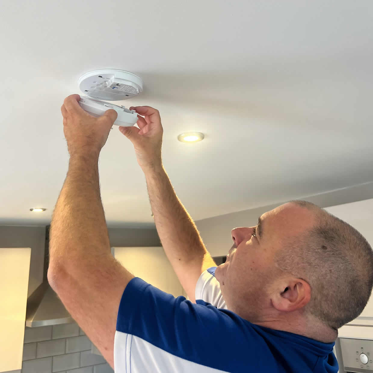 Smoke alarm installation service in Stretford